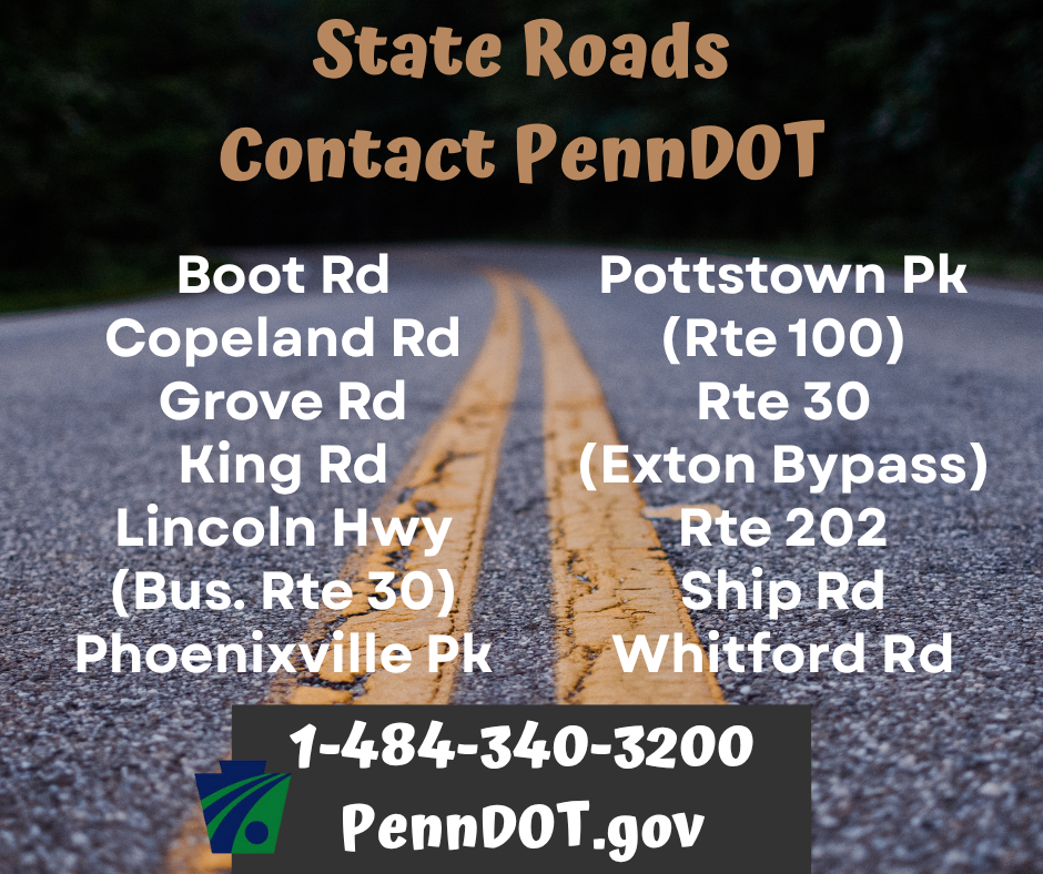 State Road call PennDOT FB