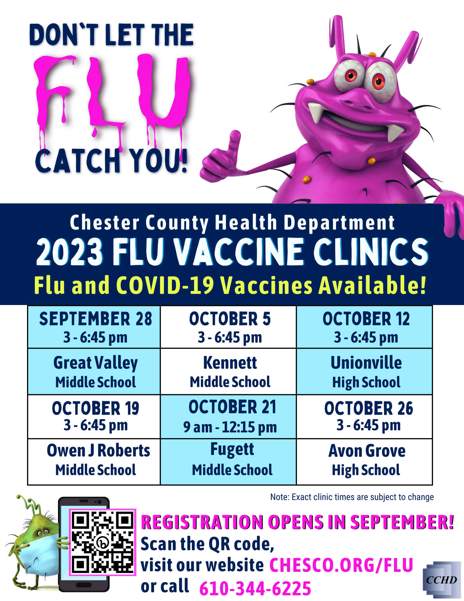 Flu Clinic Chesco 23